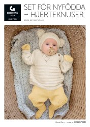 GG 285-18C Mönster Hjerteknuser Hämtsett, Baby Bomull