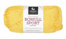 357 Gul, Bomull Sport