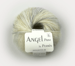 884766 Råvit, Angel Print