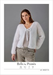 8932112 Mönster Bella Kofta med I-cordkanter