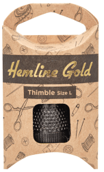 Fingerborg L, Hemline Gold