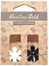 Nålpåträdare 2-pack, Hemline Gold