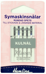 symaskinsnålar jersey kulnål 70-90