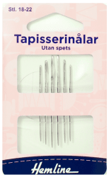 tapisserinålar utan spets
