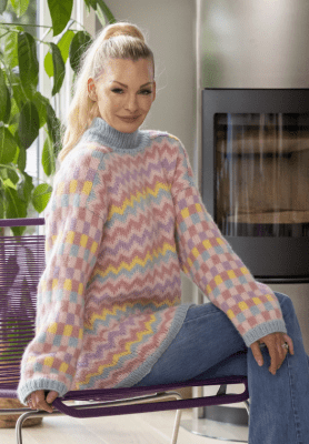 Zoom bild av 2416 ColourPop i Alpaca Bris, Mönsterhäfte Viking Garn