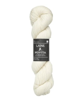 Zoom bild av 0151 Cloudy Cotton, Laine 4-ply