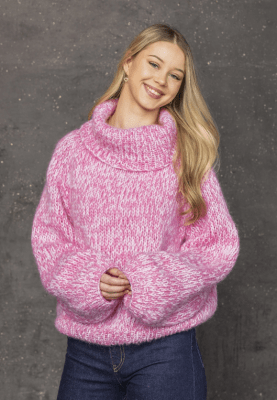 Zoom bild av 2510 Dam i Dubbel Alpaca Bris, Mönsterhäfte Viking Garn