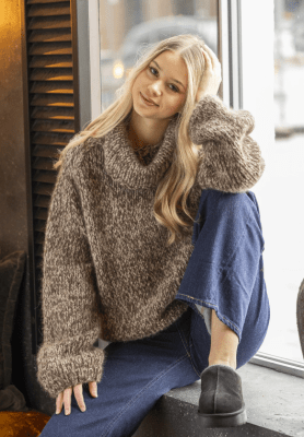 Zoom bild av 2510 Dam i Dubbel Alpaca Bris, Mönsterhäfte Viking Garn