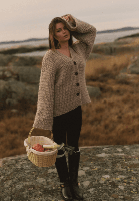 Zoom bild av 2509 Dam Chunky Strikk i Snorre, Mönsterhäfte Viking Garn