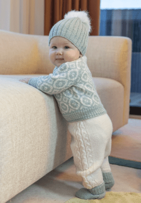 Zoom bild av 2506 Pastell till baby 0-24 mnd i Baby Ull, Mönsterhäfte Viking Garn