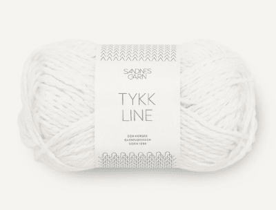 Zoom bild av 1002_Vit_Tykk_Line