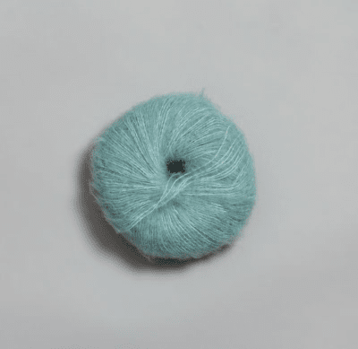 Zoom bild av 1353 Mintgrön, Alpakka Lin