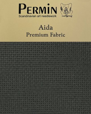 Zoom bild av 171 Chalk Board Black, Aidaväv