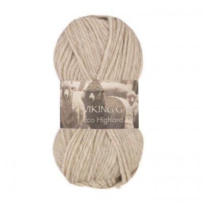 57212 Ljusgrå Highland Eco Wool