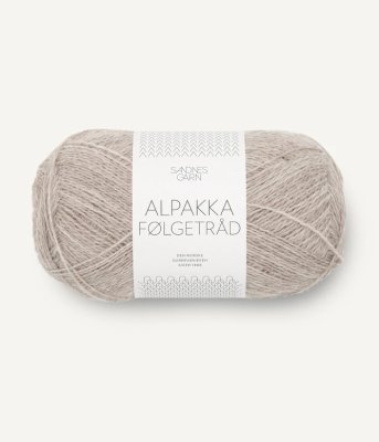 Zoom bild av 2650 Beige, Alpakka Följetråd