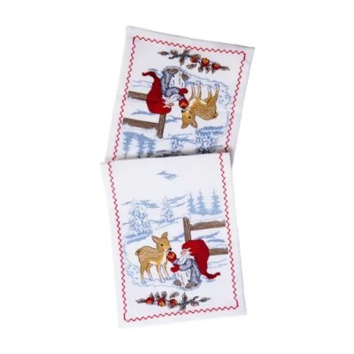 Zoom bild av Tomte med Rådjur, Löpare