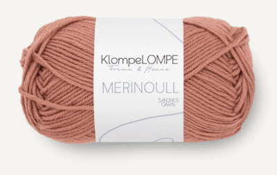 Zoom bild av 3544_Brunrosa_Merinoull_KlompeLOMPE