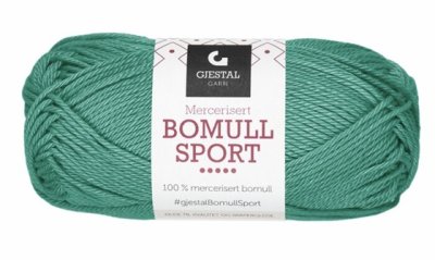 Zoom bild av 386 Blågrön, Bomull Sport