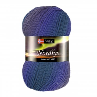 Zoom bild av 977 lila/grå Nordlys - *UTGÅR*