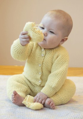 Zoom bild av 2506 Pastell till baby 0-24 mnd i Baby Ull, Mönsterhäfte Viking Garn