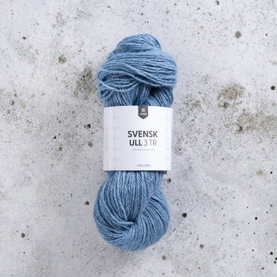 Zoom bild av 59027 Tornedalen Blue, Svensk Ull 3-tr
