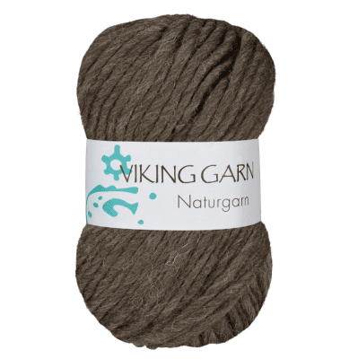 Zoom bild av 608 Brun, Naturgarn