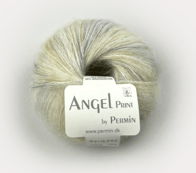 Zoom bild av 884766 Råvit, Angel Print