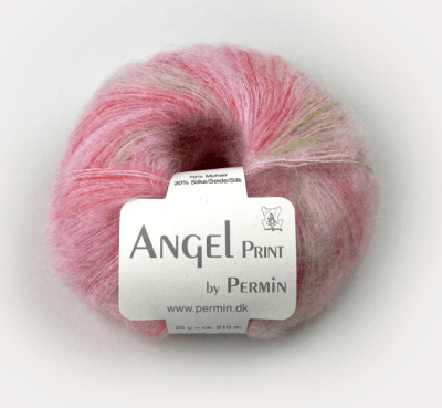 Zoom bild av 884768 Rosa, Angel Print