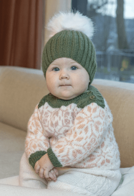 Zoom bild av 2506 Pastell till baby 0-24 mnd i Baby Ull, Mönsterhäfte Viking Garn