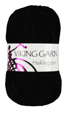 Zoom bild av 803 Svart, Heklegarn