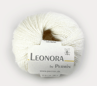 Zoom bild av 880420 Naturvit, Leonora Permin