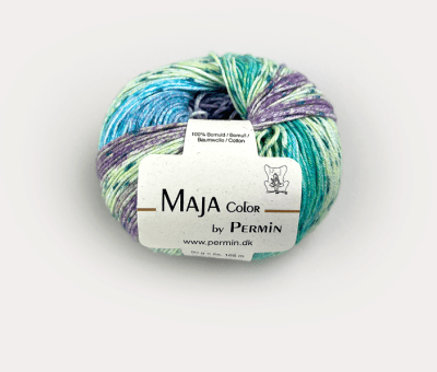 Zoom bild av 881326 Mint/Turkos/Lila, Maja Color Permin