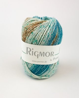 Zoom bild av 886525 Beige/Petrol, Rigmor