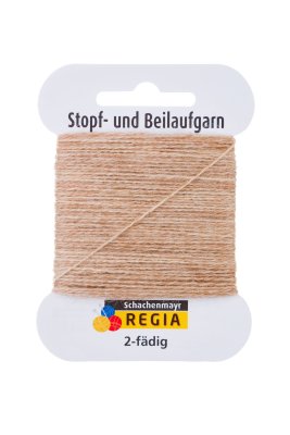 Zoom bild av 00017 Ljus kamel melerat, Stoppgarn Schachenmayr Regia