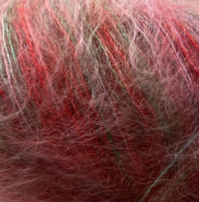 Zoom bild av 884759 Röd/Grön/Beige, Angel Print