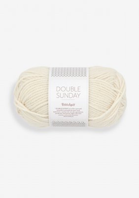 Zoom bild av 1012 Whipped Cream, Double Sunday PetiteKnit