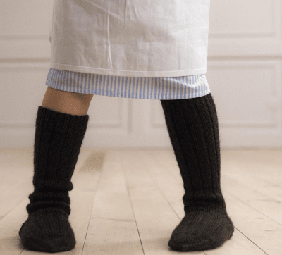 Zoom bild av Madicken sockor