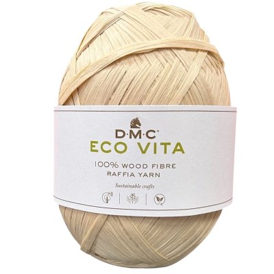 Zoom bild av 032 Ljusgul, Eco Vita Raffia