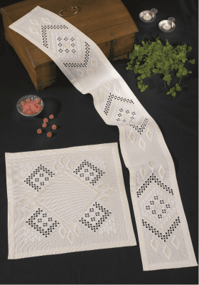 Zoom bild av broderi_hardanger