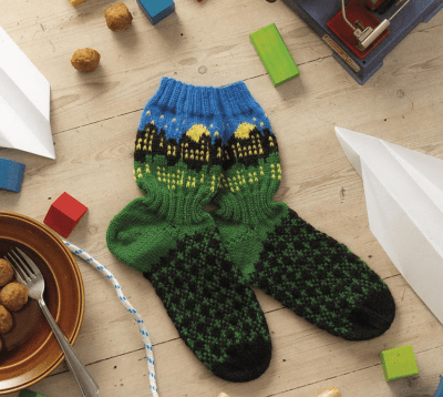 Zoom bild av Vasastan Karlssons sockor